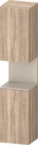 Duravit Qatego Hochschrank Eiche Marmoriert Matt 400x360x1760 mm - QA1346R91550000 QA1346R91550000