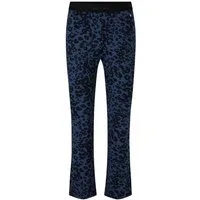 Marc Cain Leggings Sopo Collections Thema A Premium Damenmode auffälliger Leo-Print, breiter elastischer Bund
