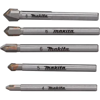 Makita Glas-/Fliesenbohrer Set 5-teilig - E-25410