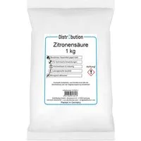 DistrEbution Zitronensäure für Technische Anwendungen, Pulver, Reiniger, Entkalken Zitronenreiniger (Citric acid)