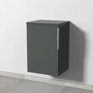 Sanipa 3way Unterschrank mit 1 Tür, Anthrazit-Matt, UM14022 UM14022