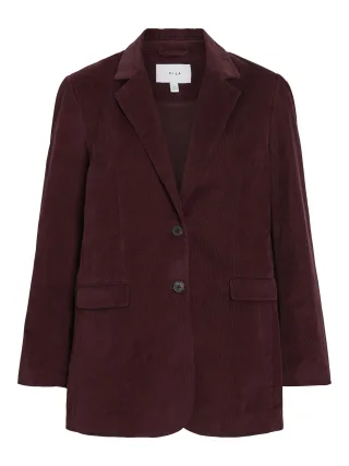 VILA - VIGUNA L/S BLAZER plum wine - Gr. - 36