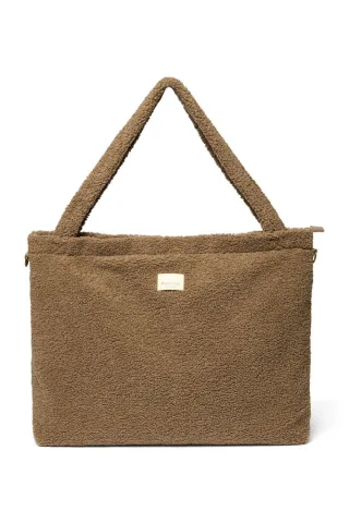 Studio Noos Braune Teddy-Wickeltasche
