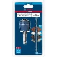 EXPERT Power Change Plus Adapter, Hex 11mm blau, 2-teilig, mit TCT Zentrierbohrer Ø 8,5mm x105mm