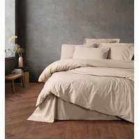 L'Essentiel Maison Bettwäsche Set Plain, Baumwolle, 3 teilig, Langlebige Qualität, Sanft & Weich, 3 Größen