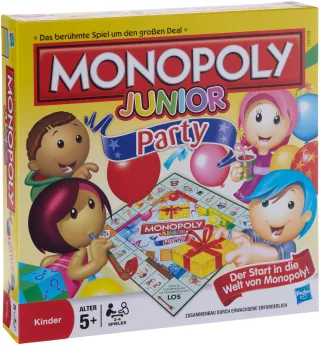 Hasbro 36887100 - Monopoly Junior Party (Edition 2012)