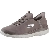 Skechers SUMMITS Slip-On Sneaker Slipper, Freizeitschuh, Halbschuh in veganer Verarbeitung