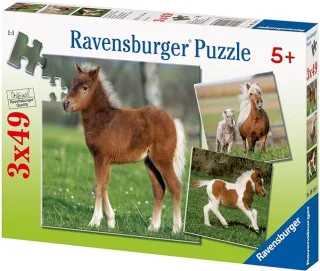 Ravensburger 09254 - Ponyfreundschaft [3x49 Teile]