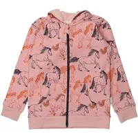 Walkiddy Sweatjacke Walkiddy mit Pferdenmotiv aus Bio Baumwolle Bio Baumwolle,GOTS,Kinderbekleidung, nachhaltige Klamotten,Sweat Jacke
