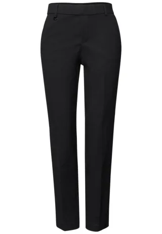 Street One - Chino mit Tape-Detail schwarz - Gr. - 28