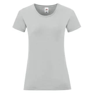 Fruit of the Loom - "Iconic" T-Shirt für Damen (Zink)