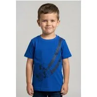 Blue Seven T-Shirt Basic-Passform, mit Druckapplikation, unifarben oder bedruckt