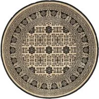 Carpet Avenue Teppich Alina - Afghan Khal Mohammadi 190x190, Rund, Höhe: 6 mm