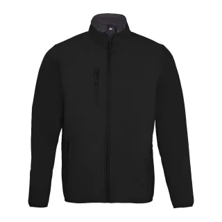 SOLS Herren Radian Soft Shell Jacke (Schwarz)