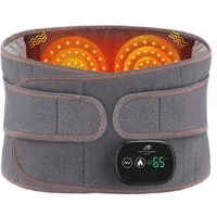 Lalano`S Cosmetics Wärmegürtel Massage-Rotlichtheizgurt, Infrarotlampe, Rotlichttherapie, 3 Heizstufen, Massagegurt, Massagegerät, 3 Vibrationsintensitäten, Infrarot LED Rotlichtheizgürtel