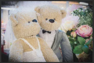 Fussmatte Hochzeit 4215 | Größe: 60 cm x 45 cm