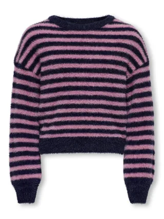 KIDS ONLY - KOGNEWPIUMO L/S PULLOVER KNT NOOS Night Sky - Gr. - 158/164
