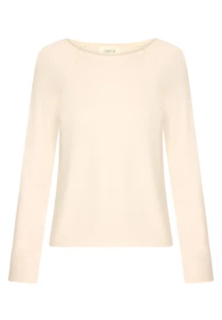 CARTOON - Langarmshirt mit U-Boot beige - Gr. - 40