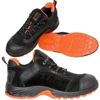Urgent Arbeitsschuhe Sicherheitsschuhe Schutzschuhe Stahlkappe Leder Schutz Arbeitsschuh