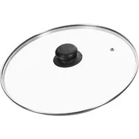 4BIG.fun Topfdeckel Glasdeckel Ø26 cm Pfannendeckel Universaldeckel, (hitzebeständiger Deckel mit Griff aus Kunststoff)