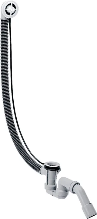 Hansgrohe Wannenab-u.Überlaufgarnitur Flexaplus Grundset m.flex.Überlaufschlauch Sonderw, 58141180 58141180