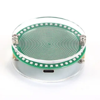Schumann Wave Generator RGB LED Light Ambient Device 7.83Hz Pure Sine Wave Multi-Mode Lighting for Home Meditation
