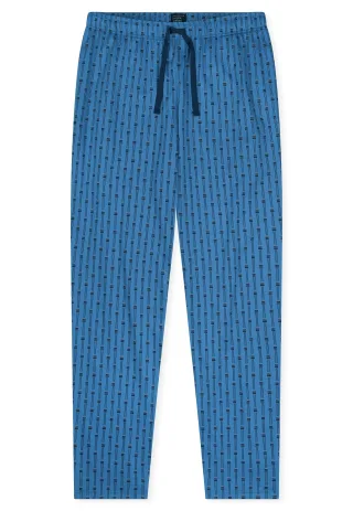 SCHIESSER - Hose lang blau - Gr. - 52