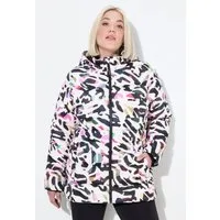 Ulla Popken Steppjacke HYPRAR Steppjacke wasserabweisend Kapuze