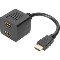 HDMI Y-Verteilerkabel, Y-Kabel schwarz