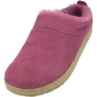 Haflinger Haflinger Snowbird Lammfell Leder Hausschuh Unisex Hausschuh