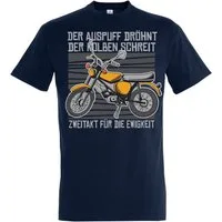 Youth Designz T-Shirt Zweitakt Für Die Ewigkeit Herren Shirt mit trendigem Frontprint