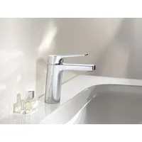 Keuco Waschtischarmatur Elegance Höhe 13,8cm, Einlochmontage, Ablaufgarnitur, Waschtischmischer