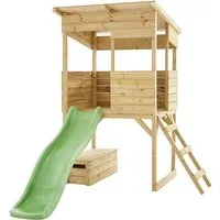 WESTMANN Spielhaus Wildnis, inkl. Spielzeugkiste, ab 3 Jahren, LxBxH 241x167x205 cm