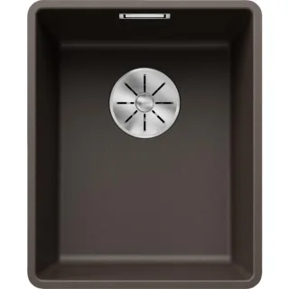 Blanco Subline 320-f Spüle 523421 34,7x42,7cm, PuraDur cafe, für Unterbau