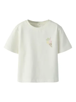 NAME IT - NMFFAIRI SS NREG TOP cloud dancer - Gr. - 116