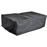 Melko Gartenmöbel-Schutzhülle Gartenmöbel Schutzhülle Abdeckplane Schutzplane Rattan Abdeckhaube (Stück, 1-St., Plane), 100% Polyethylengewebe