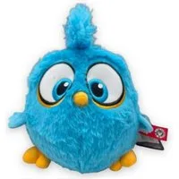 TCC Global Kuscheltier Angry Birds Plüsch,Schwein, Leonard oder Vogel, Blue Bird (1-St), Kollektion, Geschenke, Ideal als Geschenk