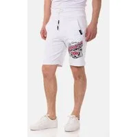 Cipo & Baxx Stoffhose Hose mit Bein-Print