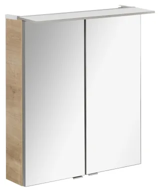 Fackelmann Spiegelschrank B.perfekt 60x69,5x23,5,AstEi,2T,Box, 84102 84102