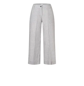 MAC - MAC JEANS - NORA, Pure linen grau - Gr. - 40