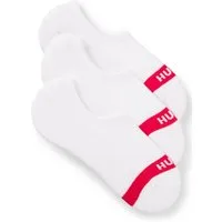 HUGO Businesssocken 3P LC PLUSH TAPE CC (Packung, 3-Paar, 3er) mit HUGO Logostickerei auf rotem Farbstreifen