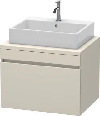 Duravit DuraStyle Konsolenwaschtischunterbau wandhängend Taupe Matt 700x548x512 mm - DS531109191 DS531109191