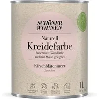 SCHÖNER WOHNEN FARBE Wandfarbe Schöner Wohnen Naturell Kreidefarbe 1,0 Ltr. Kirschblütenmeer