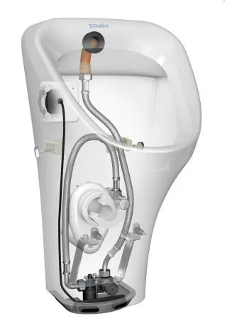 Duravit DuraStyle Elektronisches Urinal Weiß Hochglanz - 2804312093 2804312093