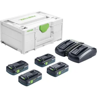 Festool Energie-Set SYS 18V 4x 4,0/TCL 6 DUO