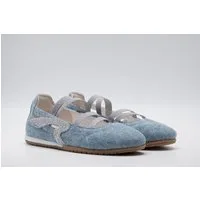 Replay Sneaker Ballerinas Slipper, Sommerschuh, Schlupfschuh mit seitlichen Strasssteinchen
