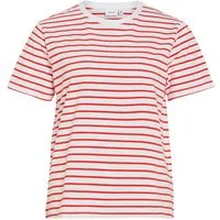 Vila Kurzarmshirt VINORA S/S YD T-SHIRT - NOOS
