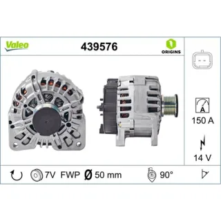 Valeo Generator  150A Nissan Opel Renault