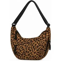 VEKROBOT Schultertasche Leoparden Handtasche für Damen Umhängetasche Schultertasche vielseitig (Packung, 1-tlg., Moderne Umhängetasche: Vielseitig & lässig), Verstellbarer Schultergurt