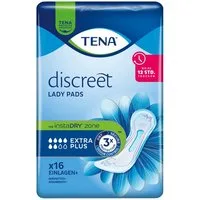 TENA Inkontinenz-Einlage TENA LADY - Discreet Extra Plus, 16-St.